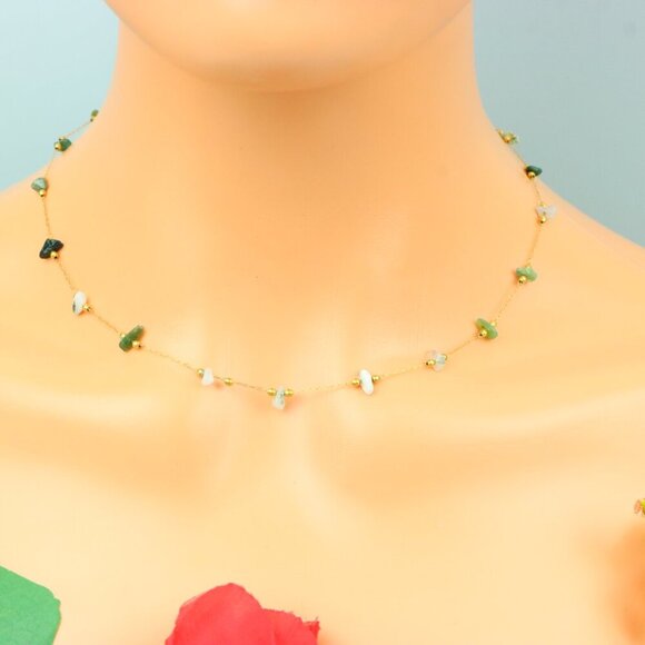 Delicate & Contemporary Necklace Chain, A Lovely Choice for Women, EVCH1117 - Picture 15 of 15